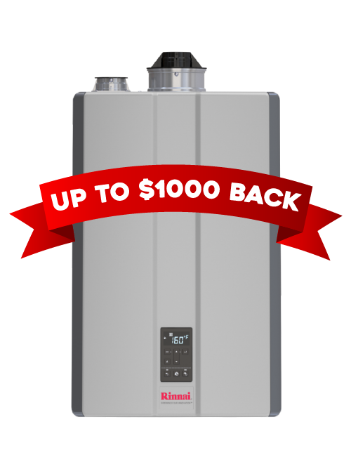 Condensing water heater